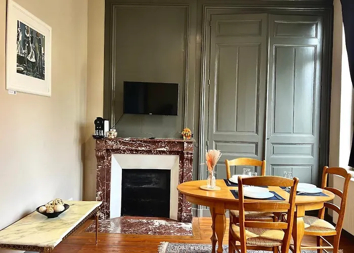 Apartment T2 Spacieux & Calme - Vue Jardin, Centre